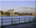 Fulham riverside seen from the Barnes towpath