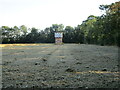 Stubble field and water tank, Dorrington