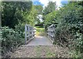 Footbridge cleared