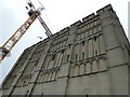 TG2308 : Norwich - Castle eastern façade with crane by Rob Farrow