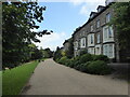 Large houses on Broad Walk overlooking Pavilion Gardens