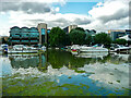 The University Buildings from Brayford Wharf North, Lincoln