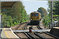 Train Approaching Ford Railway Station