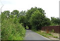 Disused railway bridge over Northway Lane