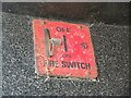 SH5871 : Fire switch on the High Street, Bangor by Meirion