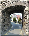 Wing Gate in the Conwy town walls