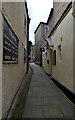 NU1813 : Alley from Bondgate Within to the Market Place, Alnwick by habiloid