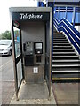 SP5823 : KX100 Telephone Kiosk at Bicester North Railway Station by David Hillas