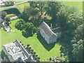 Boothby Pagnell Manor House: aerial 2021 (1)