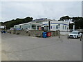 SZ0689 : Beachfront café at Branksome Chine, near Poole by Malc McDonald
