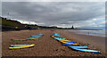 NZ3669 : Surfboards, Long Sands, Tynemouth by habiloid