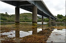 NM6792 : A830 Morar Bridge, Scottish Highlands by Andrew Tryon