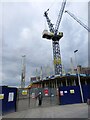 Tower Crane and Piling Machine, Chatham Waterfront