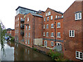 SO8554 : Former flour mill, Mill Street, Worcester by Chris Allen