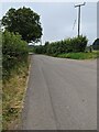 Unclassified road from Coed Cefn towards Raglan