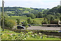 Vehicles in lay-by on A40