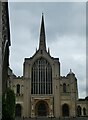 TG2308 : Norwich - Cathedral - Western façade by Rob Farrow