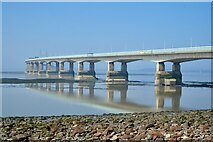 ST5385 : M4 - Severn Crossing (1) by Anthony O'Neil
