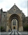 TG2308 : Norwich - Cathedral - Erpingham Gate by Rob Farrow