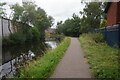 Worcester & Birmingham Canal towards bridge #75