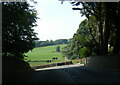 A595 bend by Muncaster Chase