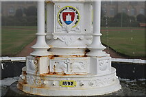 NS3321 : Steven Memorial Fountain, Esplanade, Ayr by Billy McCrorie