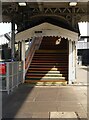 Stairway and awning at Willesden Junction