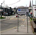 Long Stay Car Park direction sign, Brackla Street, Bridgend