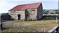 SD9189 : Stone barn off north side of A684 beside road to abattoir by Roger Templeman