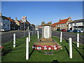 TA3122 : Patrington  War  Memorial.  Market  Place by Martin Dawes