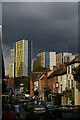 Looking north along Burges, Coventry city centre