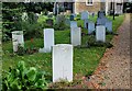 War graves, All Saints Churchyard, Longstanton