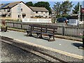 GWR seat at Fairbourne Railway