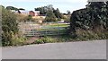 Field gateway on SE side of minor road SW of Scotby