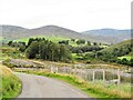 The road into Glen Lethnot