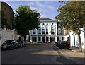 TQ3184 : The Drapers Arms, Barnsbury Street, approached from Lonsdale Square, N1 by Stefan Czapski