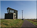 TF4531 : Observation tower at RAF Holbeach by Ian Paterson