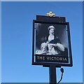 SK4433 : The sign of the Victoria by David Lally