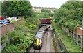 Railway towards Pollokshields East Station