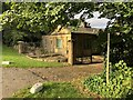 Lodge by the footpath to Blockley