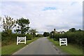 Risewood Lane entering Ropsley