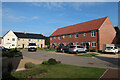 New housing on the edge of Holt