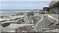 Rocks at Tywyn beach