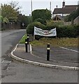 Banner alongside Earlswood Road, Shirenewton