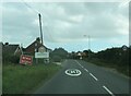 TM4360 : Snape  Road  entering  Knodishall by Martin Dawes