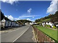 Approaching the village of Cwmduad