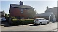 Orchard View and The Old Village Shop on SE side of B6263