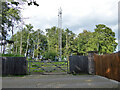 Telecommunications mast, Burleigh Larches