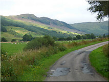 NR9983 : The old road at Glendaruel by Thomas Nugent