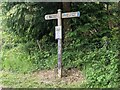 Fingerposts at Clywedog car park